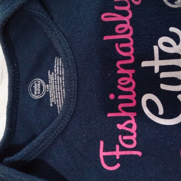 Baby Girls Fashionista Onesie - Picture 1 of 4